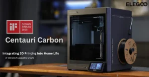 Elegoo Centauri Carbon Wins iF DESIGN AWARD 2025 for Innovation
