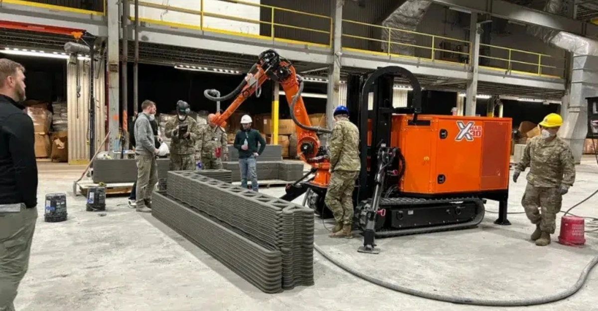 US Air Force Boosts Infrastructure with 3D Concrete Printing