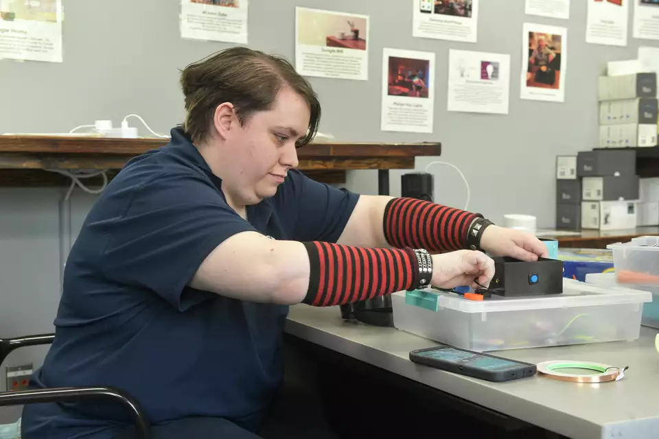 Bethel Group Uses 3D Printing to Help Peers With Disabilities