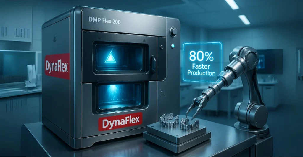 DynaFlex Upgrades Metal 3D Printing for Dental Labs