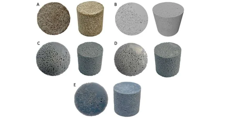 Microtomography Enables 3D Cloning of Rock Core Samples