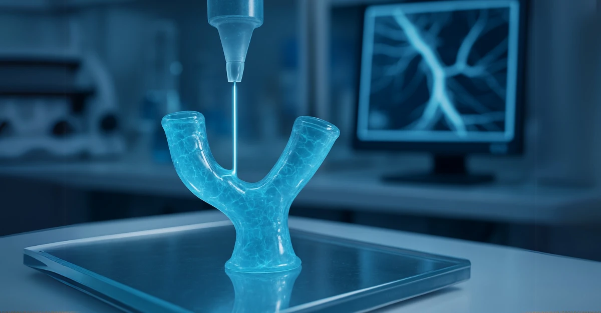 New Stretchy Hydrogel Enables 3D-Printed Blood Vessels